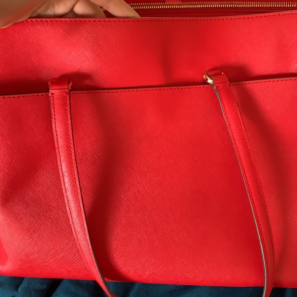 Red Tory Burch large bag - Picture 8 of 9